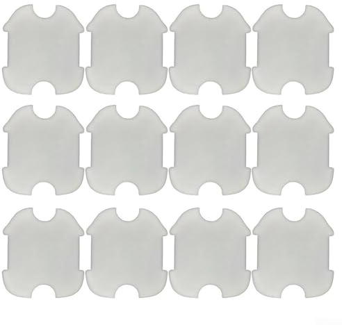 Ersatz-Filterschwamm für WYBOT A1 Roboter-Poolreiniger-Teile, wiederverwendbarer Pool-Staubsauger-Filter, Schaumstoff-Baumwolle, 12 Stück