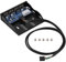 Bewinner Floppy Front Panel, USB2.0 Floppy Front Panel 3.5 '' Estructura metálica Floppy Bay 9 Pin a 4 Interface USB 2.0 HUB, Plug and Play, Transferencia de Videos, música