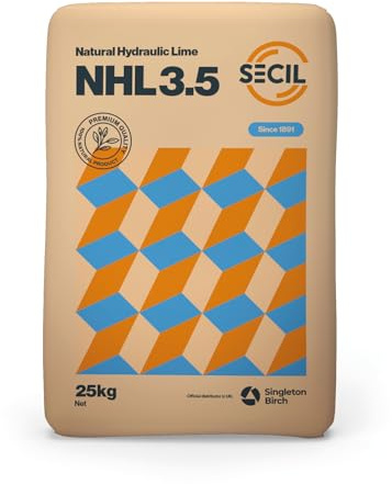 Hydraulic Lime Singleton Birch (Secil) NHL3.5 25kg Bag