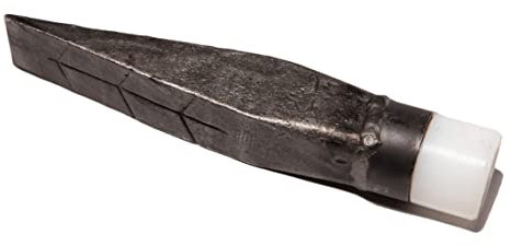 Safety - Spaltkeil, farblos lackiert 2,5 kg mit auswechselbarem PE-Schlagkopf