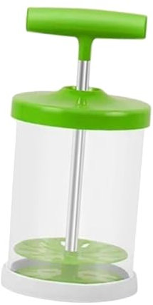 Mikinona Cappuccino Milchaufschäumer Manuell Mit Handpumpe Edelstahl Für Haushalt Und Reisen Verwandelt Milch in Cremigen Schaum Für Cappuccino Und Latte Macchiato