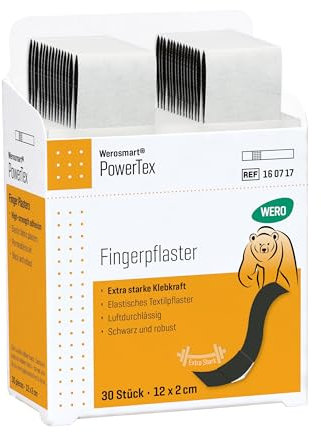 Werosmart® PowerTex Fingerpflaster (Länge: 12cm, 1 Stück)