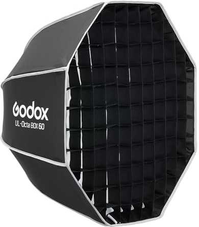 Godox 60 cm Quick Release Bowen Mount Octa Umbrella Softbox for Photography, Studio Photo