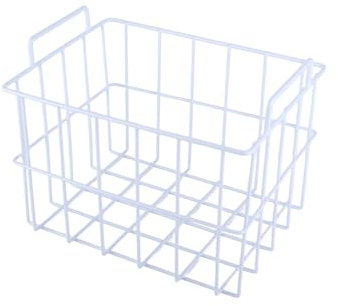 Pssopp Soy una Canasta de Alambre de Metal de Organizador de Refrigerador Fuerte Fuerte para Cambiar el Refrigerador para el Gabinete de la Oficina en Casa (200 mm/7.87in)