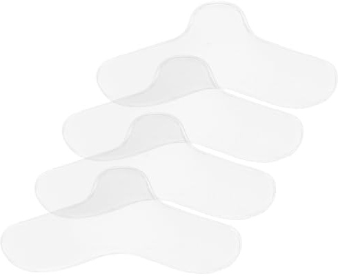 Healeved Lot de 4 Coussinets Nasaux pour Lunettes de Vélo Nasale en Silicone Souple Confort Anti-Pression pour Arête Nez Accessoires de Rechange Polyvalents