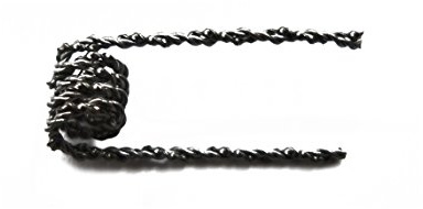 10x Coil vorgewickelte Fertigcoils Widerstand Draht KA1 Ni80 316L Selbstwickler Ohm Draht Wicklung Subohm Wickeldraht (10x Flat Round Twisted Pair Coil, KA1 0,43 Ohm)