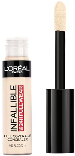 L'Oreal Paris Makeup Infallible Full Wear Waterproof Matte Concealer, Full Coverage, Porcelain, 0.33 fl. oz.