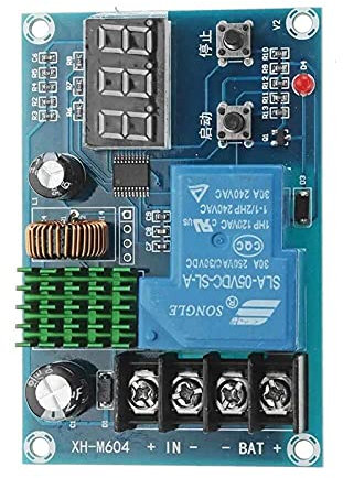 Auoeer Battery Charger Control Module DC 6-60V Storage Lithium Battery Charging Control Switch Protection Board