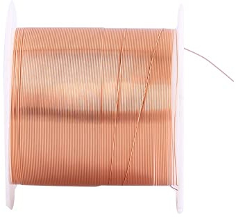 Magnet Draht 0,2 mm 20 m Kupferdraht emaillierter Spulendraht für Bastelarbeiten, Gestecke und Gebinde