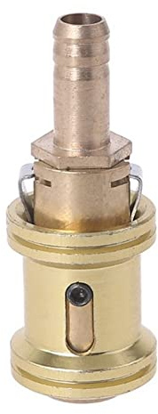 Auto Reifen Spannfutter Adapter,Asudaro 2 St Metall Reifenfüllanschluss Ventil Reifenfüller Ventil Adapter Kompressor Pumpanschluss Auto Luftpumpe Spannfutter Clip für Fahrzeug Fahrrad Motorrad 6,5 mm