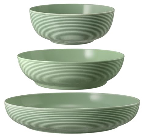 Seltmann Weiden Beat Salbeigrün Foodbowl Set 3tlg. 20/25/28 cm