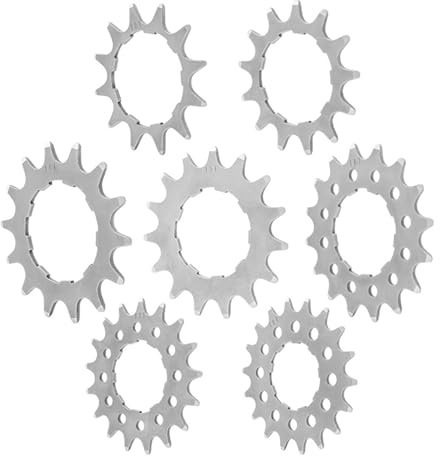 bisch Cassette De Bicicleta Cog Marcha Única 12T 13T 14T 15T 16T 17T 18T Piñones MTB Bicicleta De Carretera Volante Cog (Color : 16T)