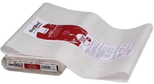 Heat n Bond Ultra Hold - Colla adesiva per tessuti da stirare, double face, senza cuciture, larghezza 43 cm, 2 m
