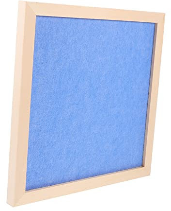 PLAFOPE 1Stk Anschlagtafel aus Holzrahmen kinderzimmerdeko room decoration Kinderzimmer Pinnwand Schwarzes Memoboard Pinnwand schwarzes Brett Schild Home-Message-Board Filzstoff