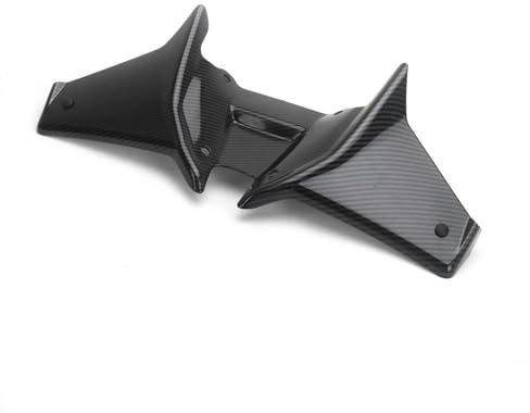 DZSLLOOI Ala Aerodinamica per CB750 per CB 750 per Hornet 2023 2024 Spoiler Anteriori Aerodinamici Winglet Kit Spoiler Anteriore Alettone Moto(Look in Carbonio)