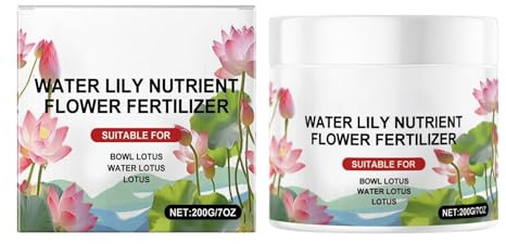 Fertilizzante per ninfee, 200 g, fertilizzante alimentare per piante acquatiche, nutriente per laghetti, polvere naturale per fiori di giglio, soluzione per la coltivazione di fiori d'acquario per