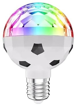 Lampe de projection, Lot De 10 Ampoules LED Disco 6 W, Stroboscopes Rotatifs, Lumières De Scène Colorées En Cristal, Lumières De Fête, Lumières De Noël ,pour une soirée dansante d'Halloween ou d'anniv
