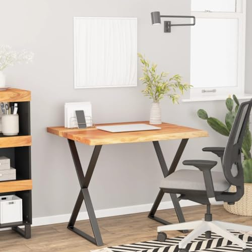 Frdhee Piano di lavoro, tavolo da pranzo, piano decorativo, 110 x 80 x 3,8 cm, in legno massello di acacacia, per tavolo, tavolo da pranzo, tavolino da caffè, funzionalità versatile