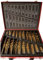 202 Piece Cobalt Drill Bit Set (HSS-Co/Inox) HSS Metal - Designed for Stainless Steel