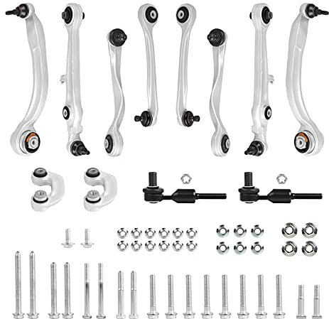 Docas 14x Kit Braccio Oscillante, Sospensione Ruota 8D0498998S1 8D0498998 per A4 8D B5 A6 4B C5 Passat 3B S-uperb