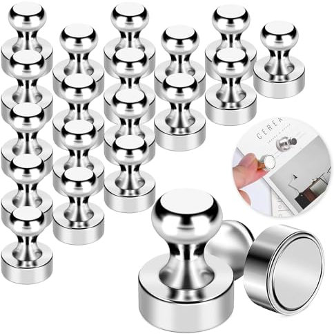 20 Stück Magnete Stark, Giantzhong Neodym Magnet Extra Stark Mini Magneten 12 X 16mm, Klein Kühlschrankmagnete für Pinnwände, Stecktafel, Whiteboard, Magnettafel, Nicht für Glasmaterialien Geeignet