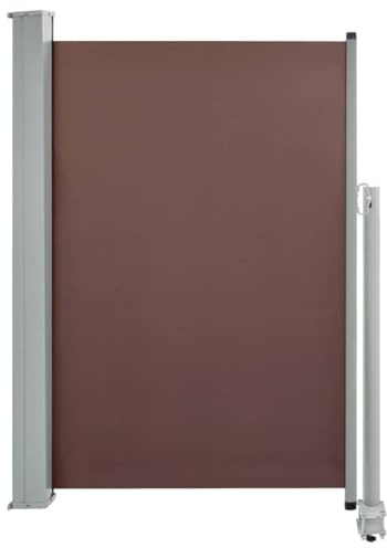 Generic Estor Lateral Extensible, Toldo para Protección Solar, Protección Visual, Toldo de Pared Lateral para Balcón/jardín y Terraza (Negro 100 X 300 cm) (100x300cm)