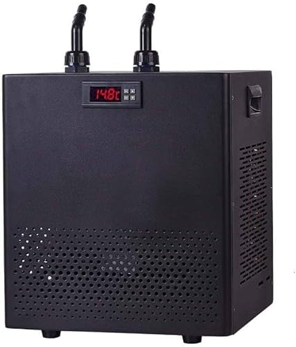 HaiZethonic Acuario Enfriador Agua Comercial 60l/160l/300l,Quiet Water Cooler,Enfriador De Acuario,Inteligente,para Acuario,con Bomba Y Manguera 300L