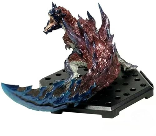 ZENGON Glavenus Inferno Großschwert Monster-Figur – 8 cm hohe Statue, Premium Hunter Serie Ausstellungsstück
