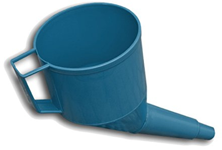 Entonnoir en plastique avec tamis - Entonnoir de remplissage à essence - Couleur : diesel - Noir, rouge, bleu, bleu