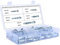 WiMas 70Pcs universal kit de vis et chevilles d’ancrage, chevilles métalliques à expansion (5 tailles: M4 x 38mm, M5 x 37mm, M5 x 52mm, M6 x 52mm, M6 x 65mm)