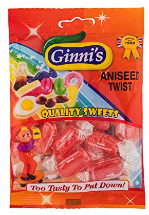 Ginni's Anis Twists Anis Bonbons - 120g - 2er-Packung