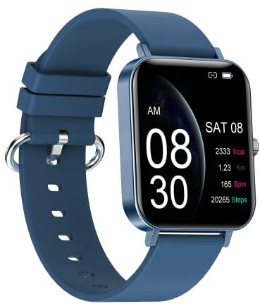 Smartwatch con Alexa & GPS Fitness Tracker con modalità sportive Lunga durata della batteria Cardiofrequenzimetro impermeabile per iPhone telefoni Android