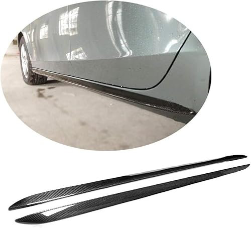 THOMIX Auto Seitenschweller für Audi A5 Sportback 4-Door Non-Sline Non-S5 2011, Seitenschweller Splitter Lip Winglet Diffusor, Auto Seitenrock, Trittbretter Seitenschweller, Auto Zubehör