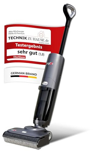 Flixxe Aspirateur sans Fil X3 Premium Multifonction Wet & Dry 200 W de Puissance, Compact et léger, 3 Modes d'aspiration, 40 Min d'autonomie