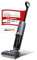 Flixxe X3 Premium 2-in-1 Nass-Trockensauger – Kabellos, 200W Leistung, 40 Min Laufzeit, LED-Display, Selbstreinigung, X-Sense Technologie, Hygienische Reinigung, Beidseitige Kantenreinigung (grau)