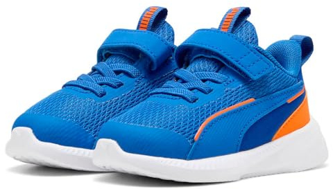 PUMA Unisex Baby Flyer 3 Ac+ Inf Sneaker, Mountain Blue Puma White, 25 EU