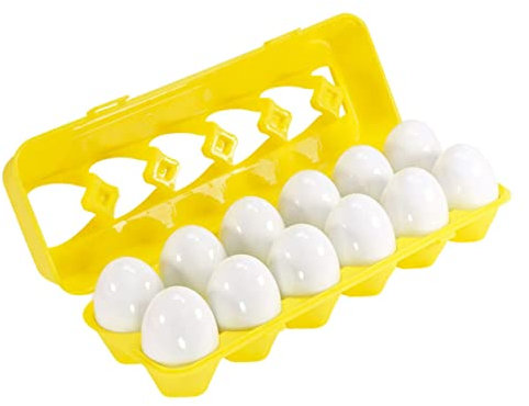 Toyvian Frühkindliches Lernspielzeug Zahlenspiel Eierförmig Buntes Montessori Pädagogisch Geeignet Ab Jahren Für Kleinkinder Kognitive Fähigkeiten Feinmotorik Geschenk