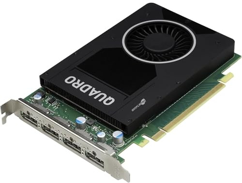 SIMPLETEK - Scheda Video Grafica per Editing M2000 4GB GDDR5 4x Displayport DP (Ricondizionato)