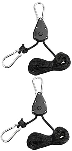 ifundom 2Pièces Crochets Réglables pour Plantes Levage de Poulie pour Culture Ajustables et Pratiques pour Optimiser Plantes