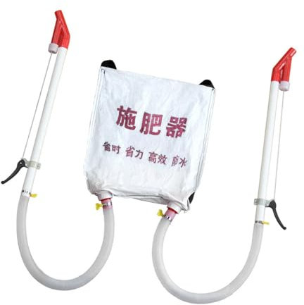 Colcolo Spandiconcime Manuale in Tessuto con Borsa da Trasporto Posteriore Design ergonomico Professionale 48x44cm Versatile capacità 10 kg, Due Maniglie in PVC