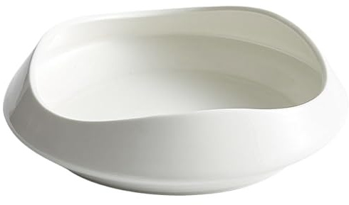 Windmilne Piatti impilabili in Ceramica Creativa, per Piatti Principali, per Pasta, Bistecca, Insalata, zuppiera (16,4 cm, Taglia Unica)