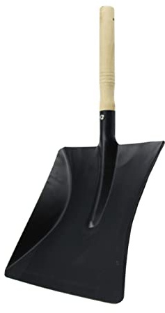 Toyvian Pelle en Acier Au Carbone Multifonction Noire Taille l pour Jardinage Et Barbecue, Outil De Jardinage à Main Portable Et Léger, Pelle D’extérieur Pratique pour Plantation Et Entretien