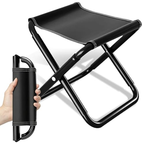 DIANLIANG Fußhocker Outdoor Gartenhocker Klappbar Campinghocker Klapphocker Faltbar Camping Hocker Hocker