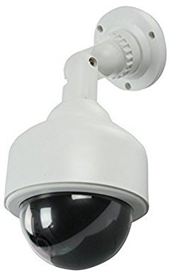 ELEAR™ Fake Dummy Security CCTV Camera Waterproof IR LED Blinking Light Flashing Outdoor Indoor Surveillance
