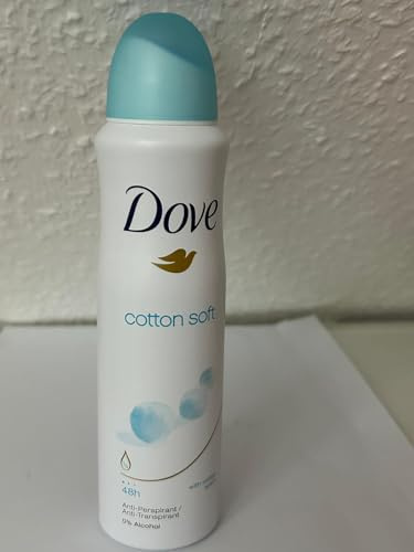 6 x Dove Women Deospray - Cotton Soft - 150 ml