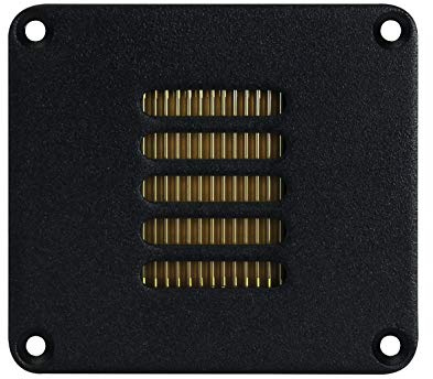 Dynavox AMT-2 Air Motion Transformer, High-End Hochtöner mit geringen Einbaumaßen, Schwarze Aluminium-Frontblende