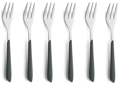 Kuppels PRISMA Juego de 6 cubiertos para tenedor de tartas de acero inoxidable 18/0