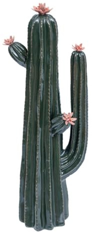 Atmosphera - Cactus Decorativo de cerámica h40cm Verde