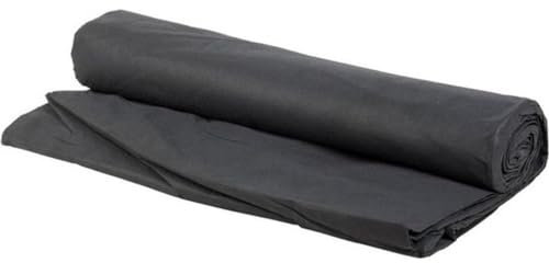UMKY Black Fabric Weed Control Membrane Cloth Roll 1.5x8M Ground Cover Weed Membrane Suppressant for Garden Bed Patio Landscaping Flower Bed Weed Barrier Cloth
