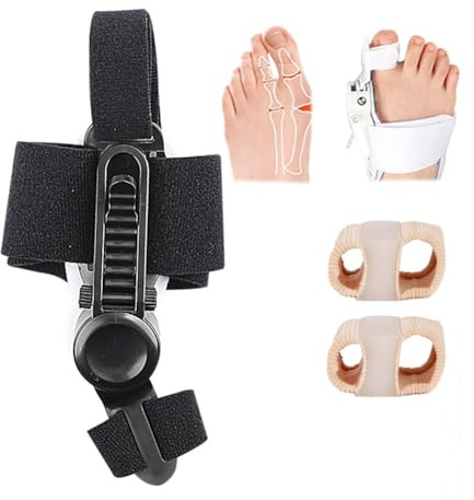 Korrektur von Hallux valgus, Ballenzehen, Korrektur des Aussehens der Zehen, kann sowohl am linken als auch am rechten (den Nachtgebrauch 1Stück+ den Tagesgebrauch 2Stück)